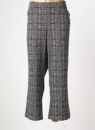 Pantalon 7/8 talie elastică mărime normală gri JOSEPH RIBKOFF femeie
