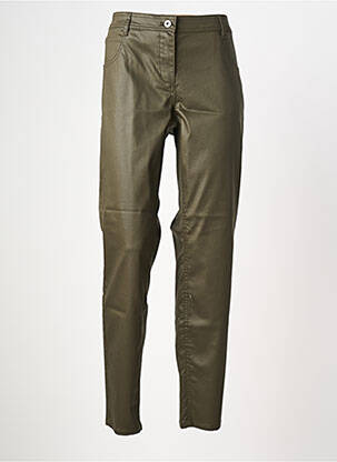 Pantalon slim verde TAIFUN femeie
