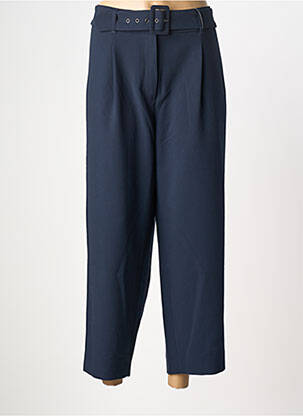 Pantalon 7/8 talie cu cleme mărime normală albastru BETTY BARCLAY femeie