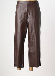 Pantalon 7/8 talie elastică mărime normală maro GERRY WEBER femme