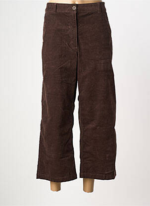 Pantalon 7/8 talie înaltă talie înaltă maro WHITE STUFF femeie