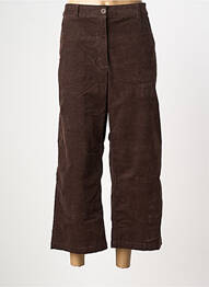 Pantalon 7/8 talie înaltă talie înaltă maro WHITE STUFF femeie
