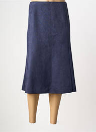 Fustă midi croială evazată albastru SOMMERMANN femeie