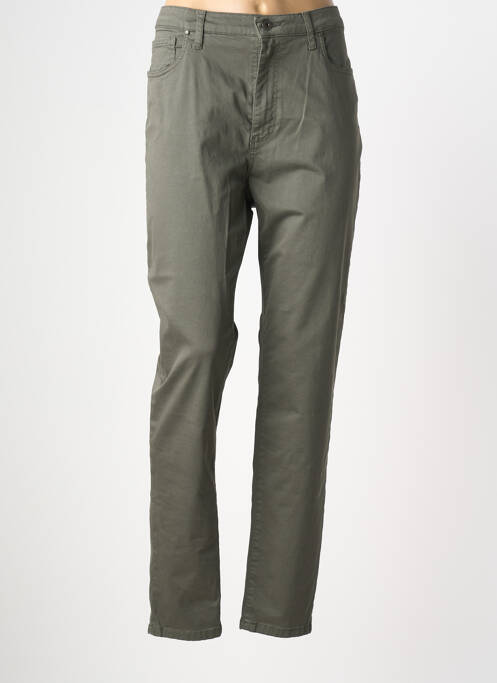 Blugi cu croială slim verde LCDN femeie