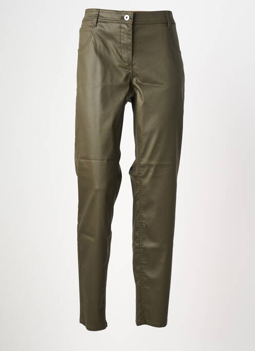 Pantalon slim verde TAIFUN femeie