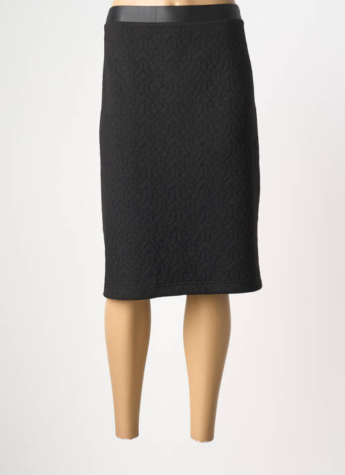 Fustă midi negru GRIFFON femeie