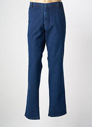 Pantalon chino elasticitate mărime normală albastru MEYER homme