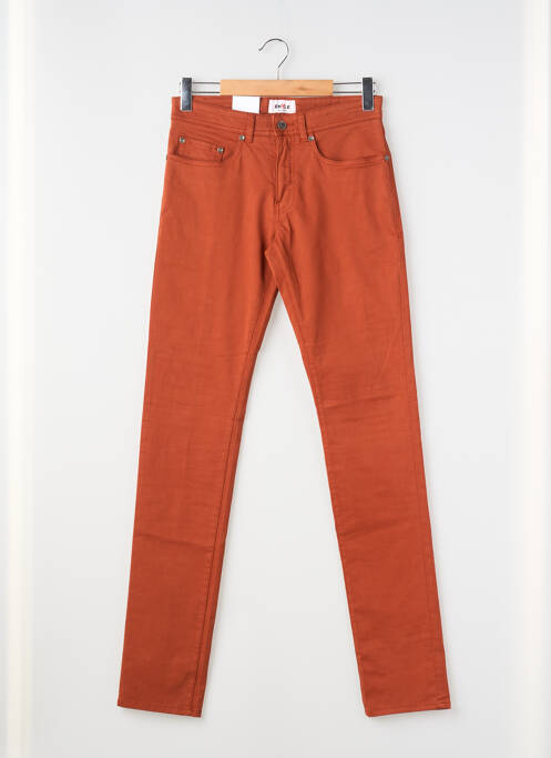 Pantalon slim maro EMYLE bărbat