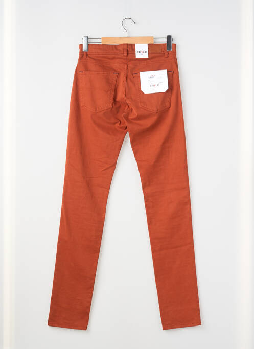 Pantalon slim maro EMYLE bărbat