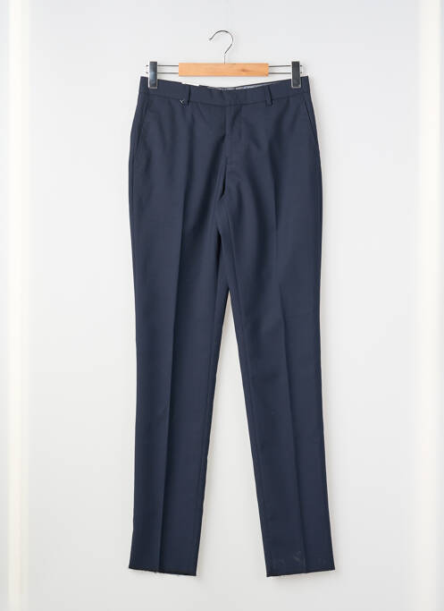 Pantalon slim albastru LUIGI MORINI bărbat