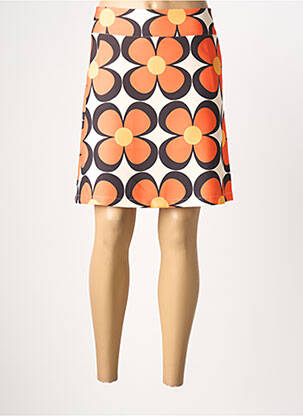 Fustă scurtă portocaliu HIPPOCAMPE femeie