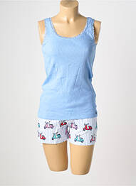 Pijama ajustată albastru REBELLE BY PASTUNETTE femme