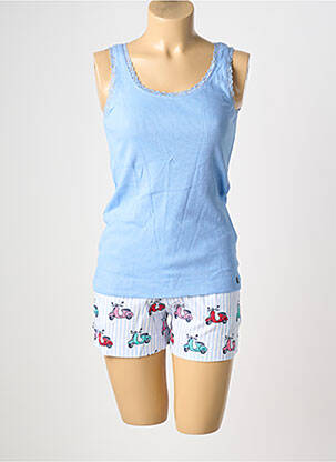 Pijama albastru REBELLE BY PASTUNETTE femeie