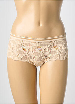 Shorty elasticitate culoare piersică ANTIGEL femeie