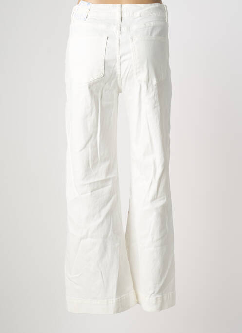 Blugi cu croială evazată alb ONADO femeie