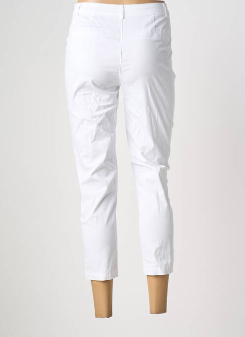 Pantalon chino alb SARAH JOHN femeie