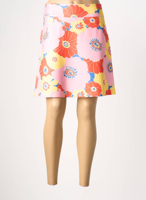 Fustă scurtă roz HIPPOCAMPE femeie