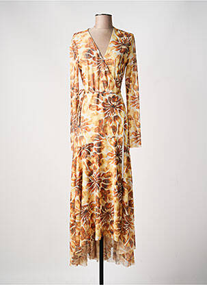 Rochie lungă galben CHOKLATE femeie