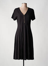 Rochie midi mâneci scurte mâneci scurte negru JOY'S PARIS femme