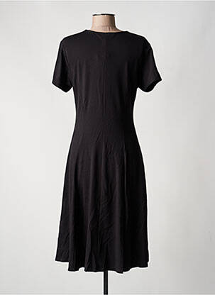 Rochie midi mâneci scurte mâneci scurte negru JOY'S PARIS femeie