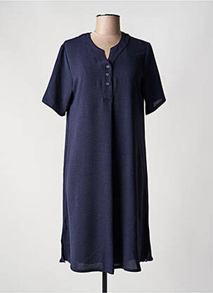 Rochie midi albastru NIKI MODE femeie