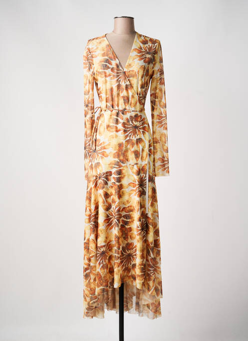 Rochie lungă galben CHOKLATE femeie