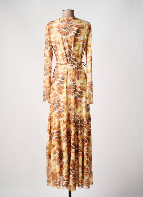 Rochie lungă galben CHOKLATE femeie