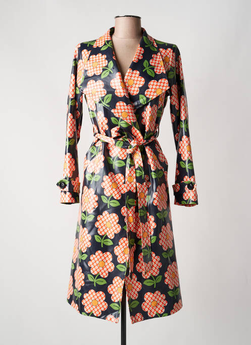 Palton lung negru HIPPOCAMPE femeie