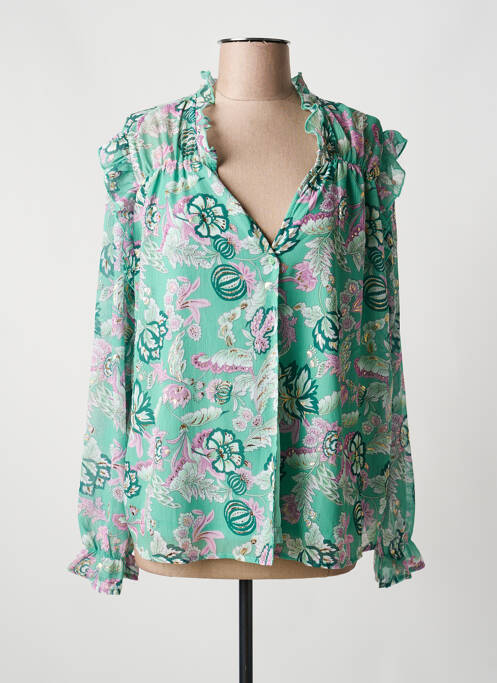 Cămașă verde INDIE+MOI femeie