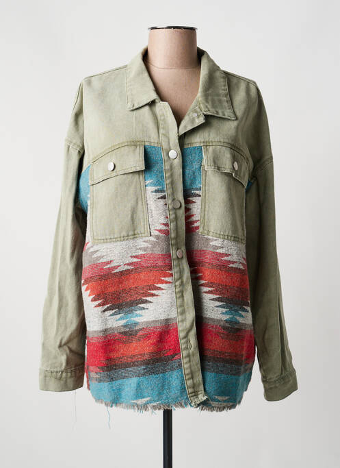 Jachete casual verde MYSTERY JANE femeie