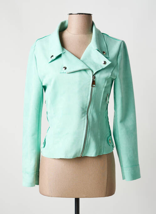 Jachete casual albastru JOLIFLY femeie