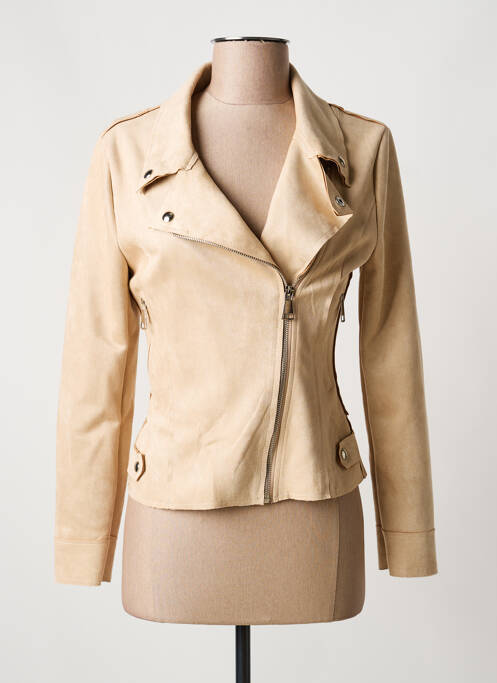 Jachete casual bej JOLIFLY femeie