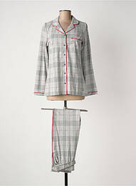 Pijama țesătură jerseu gri PASTUNETTE femme