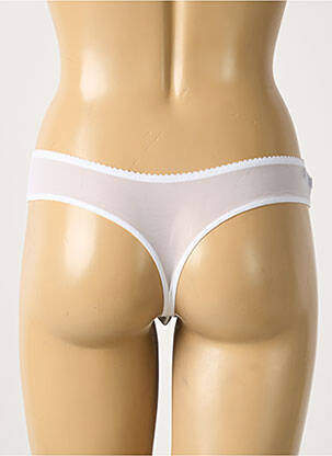 Tanga elasticitate alb AMBRA femeie