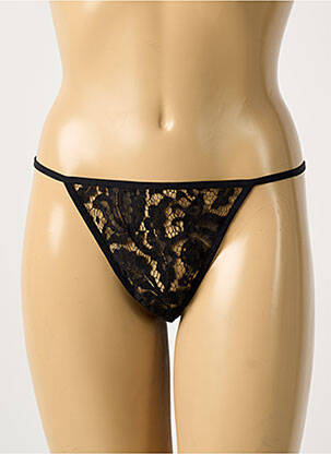 Șnur negru MARJOLAINE femeie