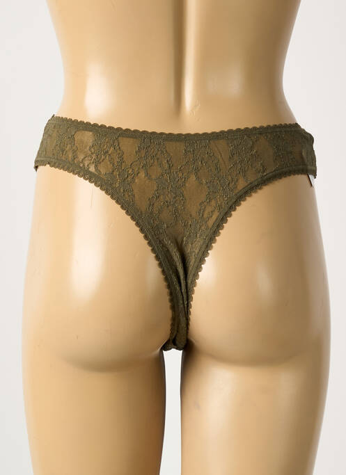 Șnur verde LE BOURGET femeie