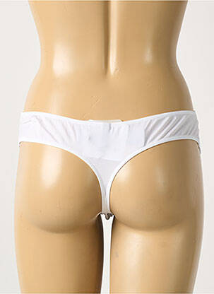 Tanga elasticitate alb AMBRA femeie