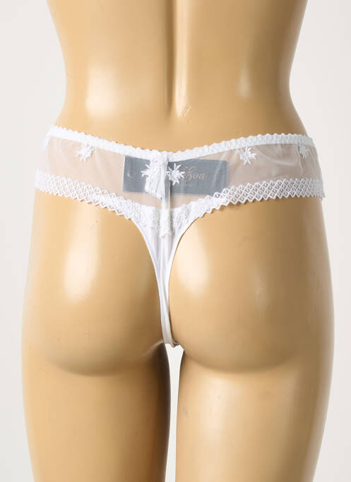 Șnur alb SECRET D'EVA femeie