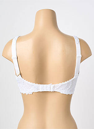Sutien broderie alb SECRET D'EVA femeie