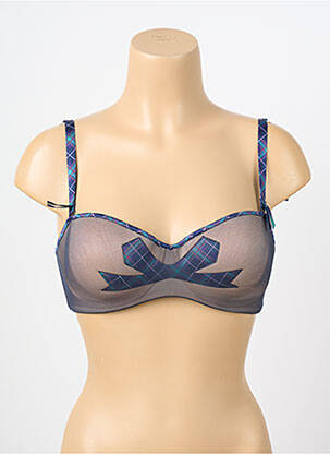 Sutien top sutien modelat top sutien modelat albastru CHANTAL THOMASS femeie