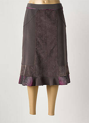 Fustă midi gri LEWINGER femeie