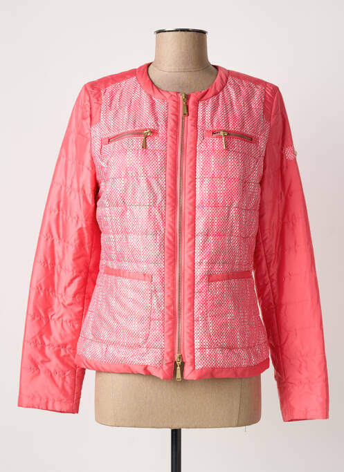 Geacă matlasată roz CONCEPT K femeie