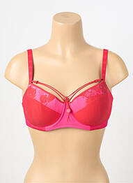 Sutien efect material satinat top sutien modelat roz MARLIES DEKKERS femme