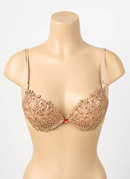 Sutien top sutien push-up top sutien push-up bej AMBRA femme