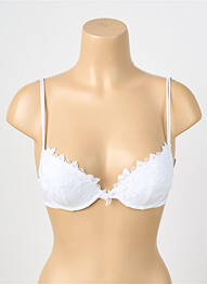 Sutien top sutien push-up top sutien push-up alb AMBRA femme