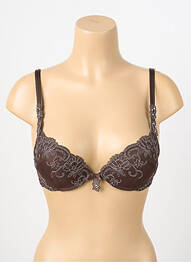 Sutien top sutien push-up top sutien push-up maro AMBRA femeie