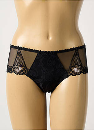 Shorty broderie negru LOUISA BRACQ femeie