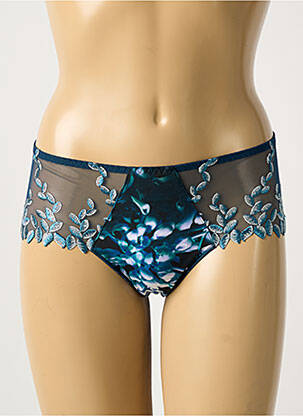 Shorty broderie albastru SECRET D'EVA femeie