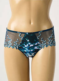 Shorty broderie albastru SECRET D'EVA femme