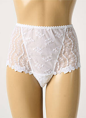 Shorty broderie alb SECRET D'EVA femeie